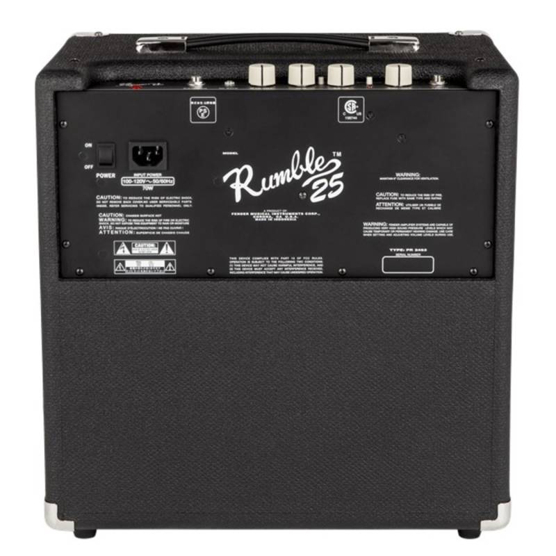 Комбоусилитель для бас-гитары Fender Rumble 25