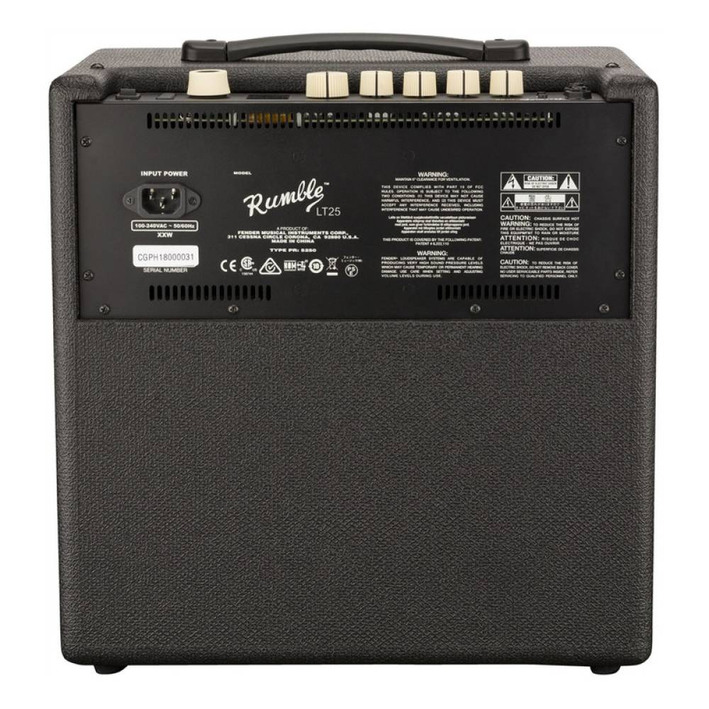Комбопідсилювач для бас-гітари Fender Rumble LT25