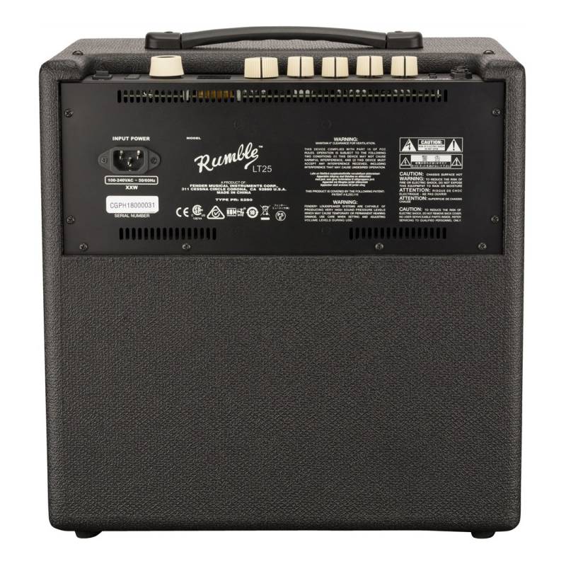 Комбоусилитель для бас-гитары Fender Rumble LT25