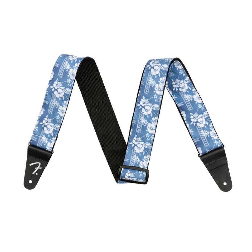 Ремінь для гітари FENDER STRAP 2" HAWAIIAN STRAPS BLUE FLORAL