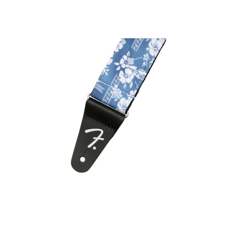 Ремень для гитары FENDER STRAP 2" HAWAIIAN STRAPS BLUE FLORAL