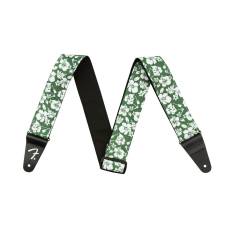 Ремень для гитары FENDER STRAP 2" HAWAIIAN STRAPS GREEN FLORAL