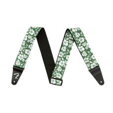 Ремень для гитары FENDER STRAP 2" HAWAIIAN STRAPS GREEN FLORAL