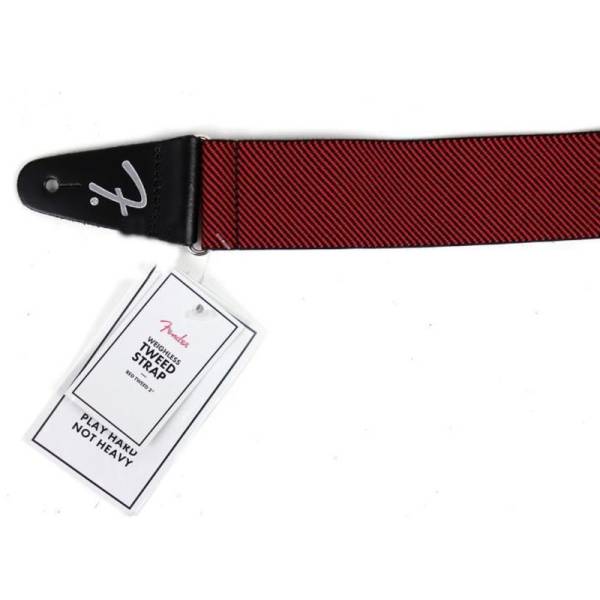 Ремень для гитары FENDER STRAP 2" MODERN TWEED BLACK/RED