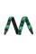 Ремень для гитары FENDER STRAP 2" NEON MONOGRAMMED GREEN BLUE