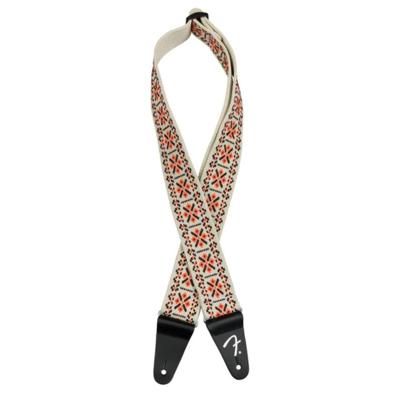 Ремень для гитары FENDER STRAP 2" PASADENA WOVEN LATTICE ORANGE