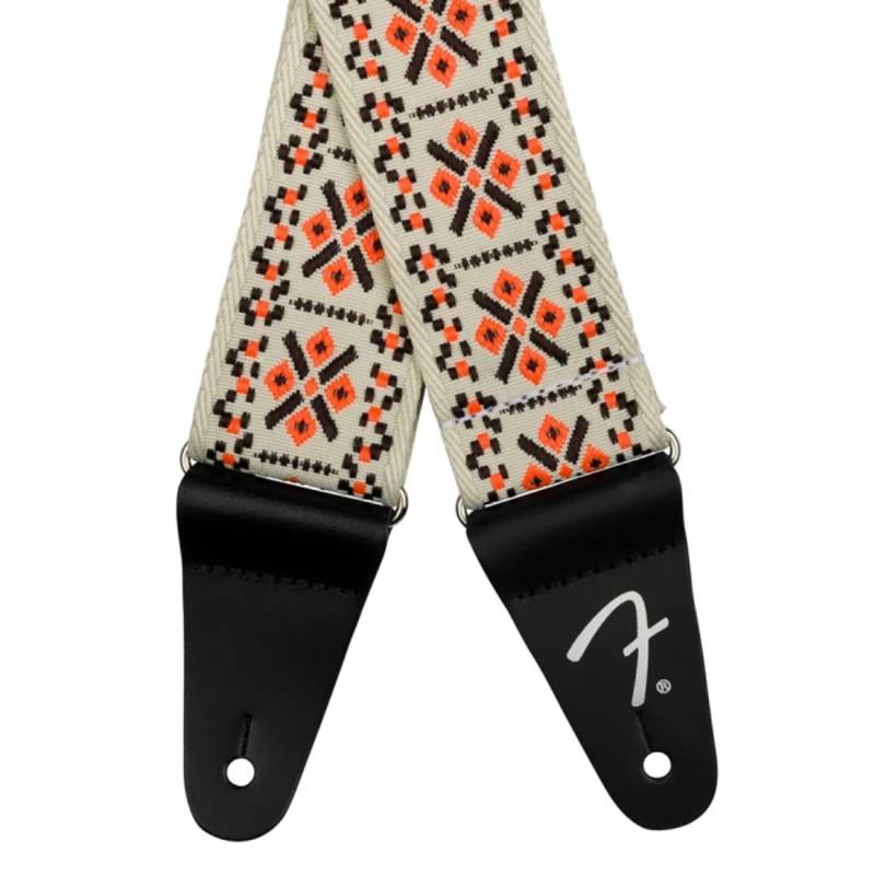 Ремень для гитары FENDER STRAP 2" PASADENA WOVEN LATTICE ORANGE