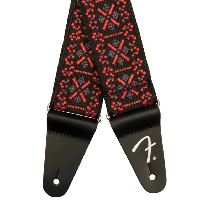 Ремень  универсальный FENDER STRAP 2" PASADENA WOVEN LATTICE RED