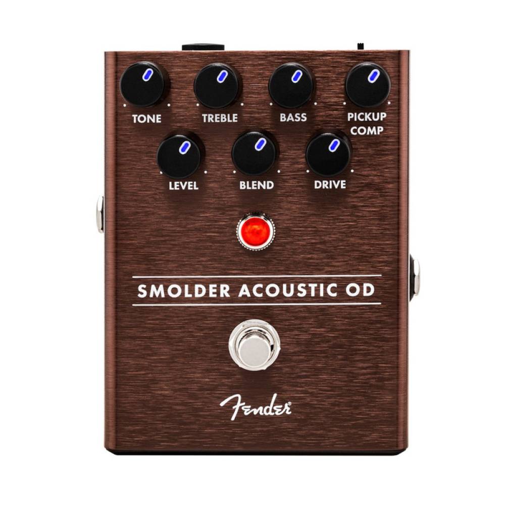 Педаль ефектів Fender Smolder Acoustic Overdrive Педаль ефектів Fender Smolder Acoustic Overdrive