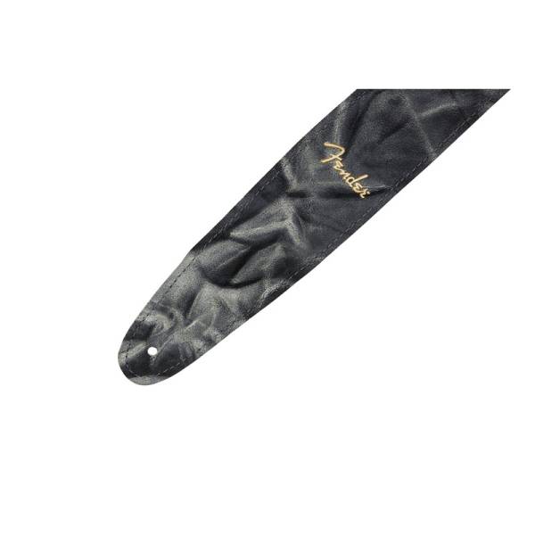 Ремінь для гітари FENDER STRAP TIE DYE LEATHER BLACK