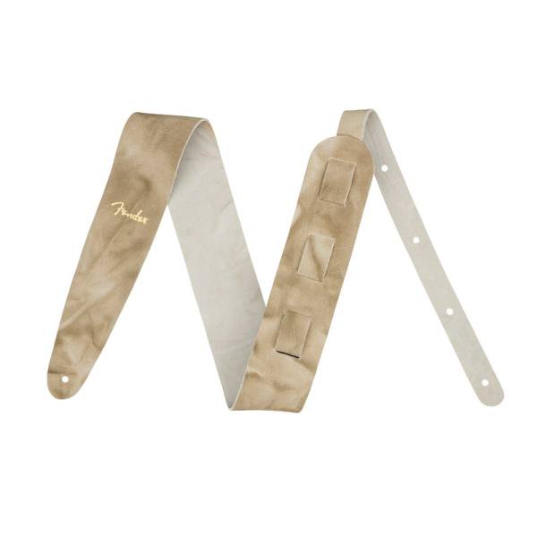 Ремінь для гітари FENDER STRAP TIE DYE LEATHER NATURAL