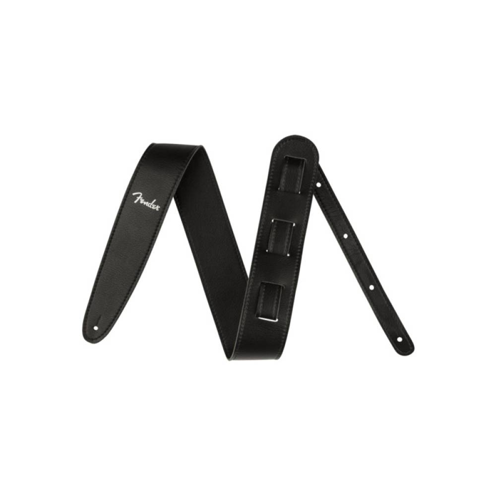 Ремінь універсальний FENDER STRAP 2.5 VEGAN LEATHER BLACK