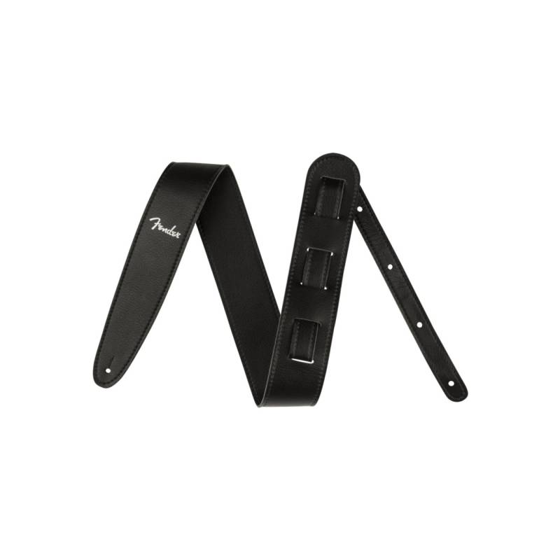 Ремінь універсальний FENDER STRAP 2.5 VEGAN LEATHER BLACK