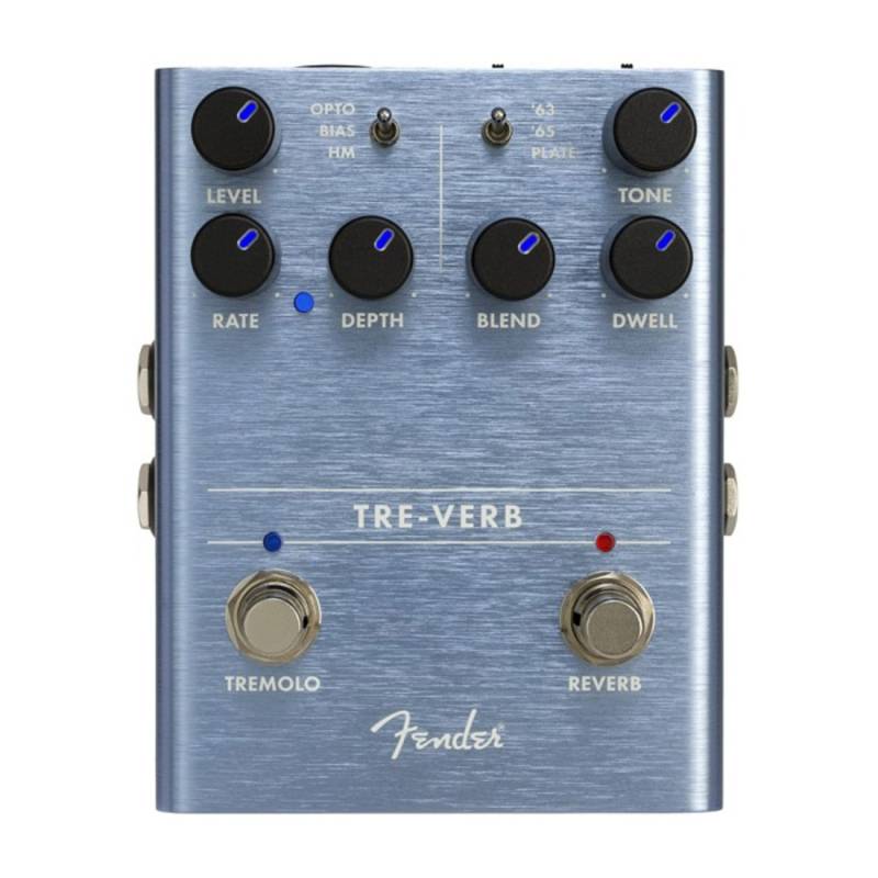 Педаль эффектов Fender Tre-Verb Digital Reverb/Tremolo