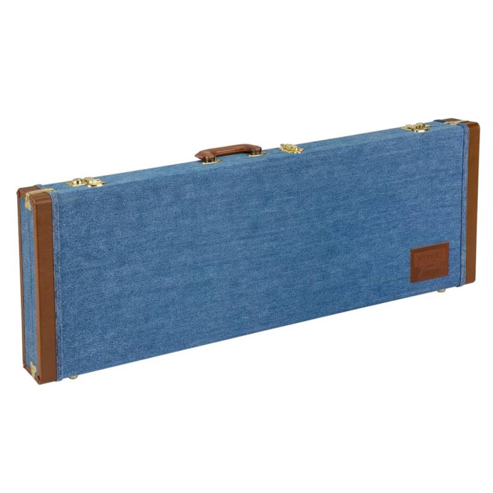 Кейс для электрогитары FENDER X WRANGLER DENIM CASE STRATOCASTER/TELECASTER INDIGO Кейс для электрогитары FENDER X WRANGLER DENIM CASE STRATOCASTER/TELECASTER INDIGO