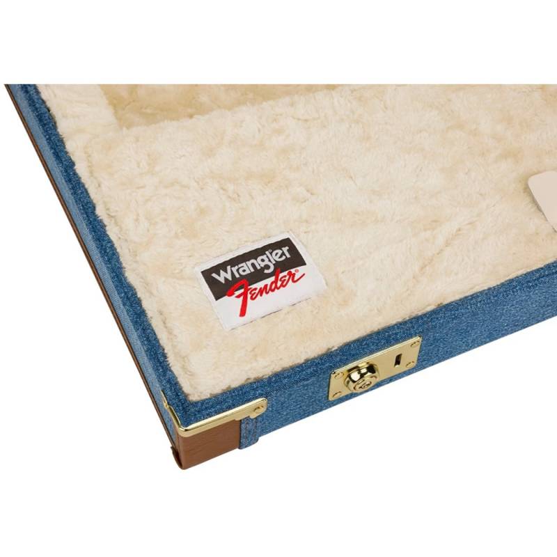 Кейс для электрогитары FENDER X WRANGLER DENIM CASE STRATOCASTER/TELECASTER INDIGO