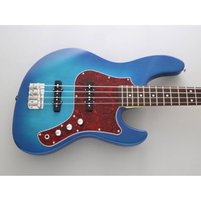 Бас-гитара FGN BMJ2-R Mightty Jazz Boundary Series (Transparent Blue Sunburst)