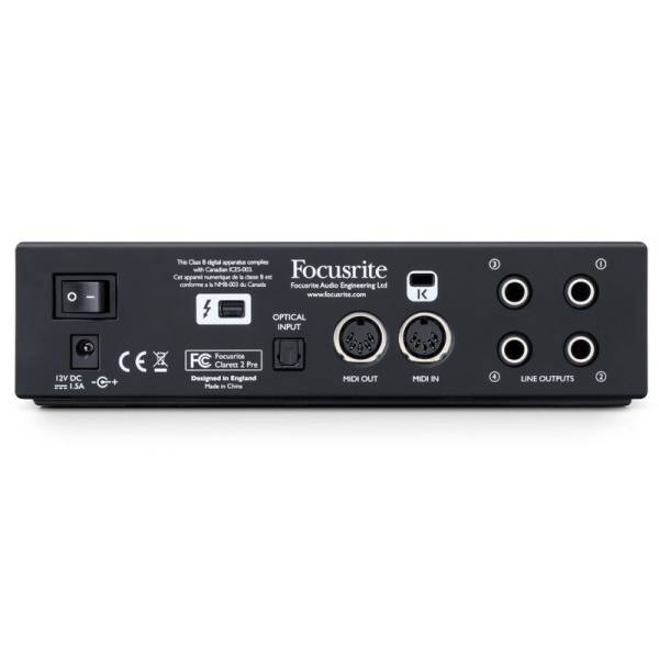 Аудіоінтерфейс Focusrite Clarett 2Pre USB
