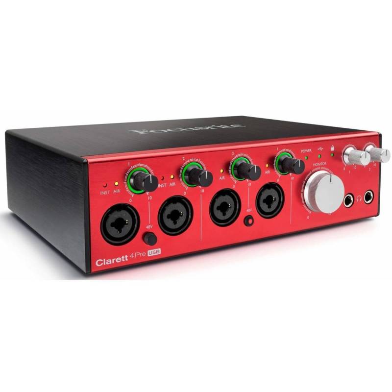 Аудіоінтерфейс Focusrite Clarett 4Pre USB
