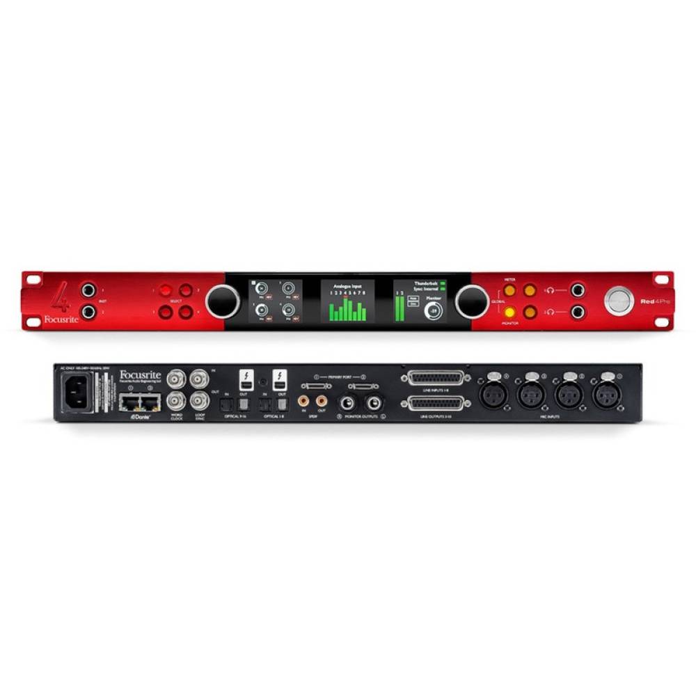Аудиоинтерфейс Focusrite Red 4Pre 58x64 