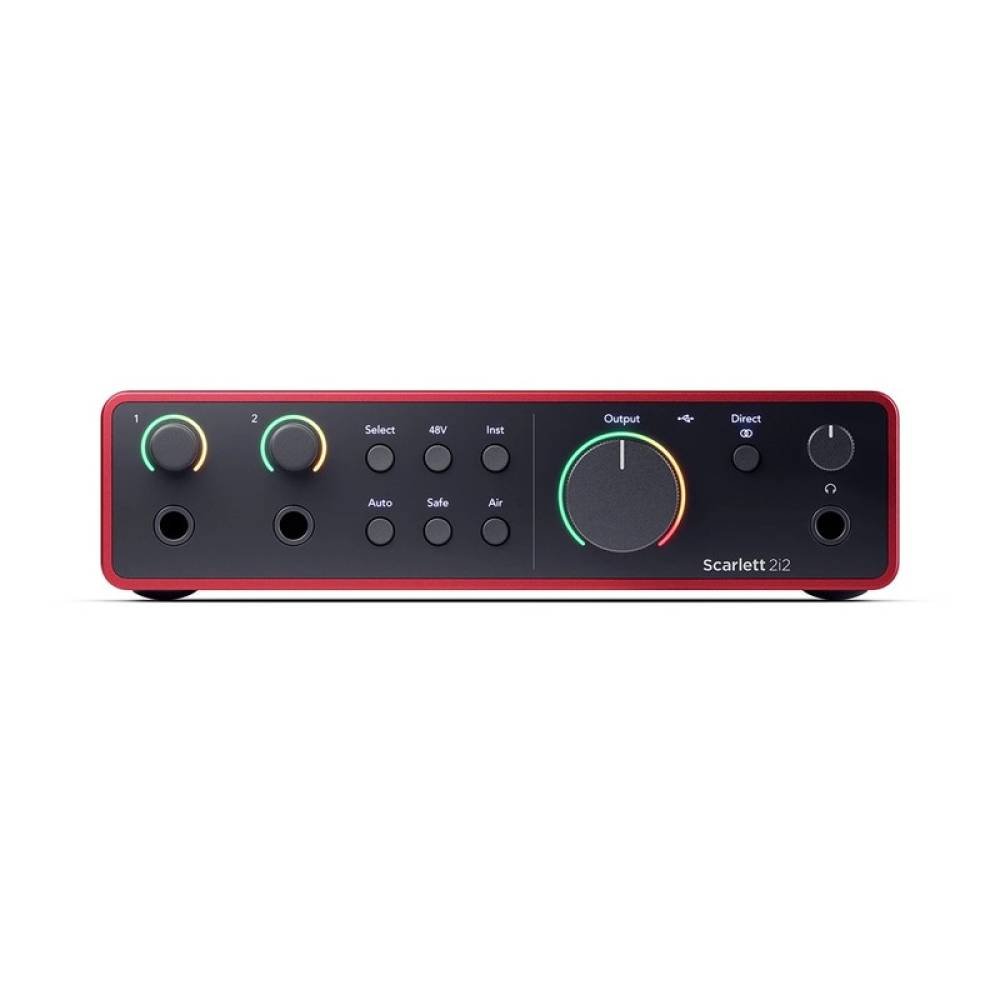 Аудиоинтерфейс Focusrite Scarlett 2i2 4th Gen Аудиоинтерфейс Focusrite Scarlett 2i2 4th Gen