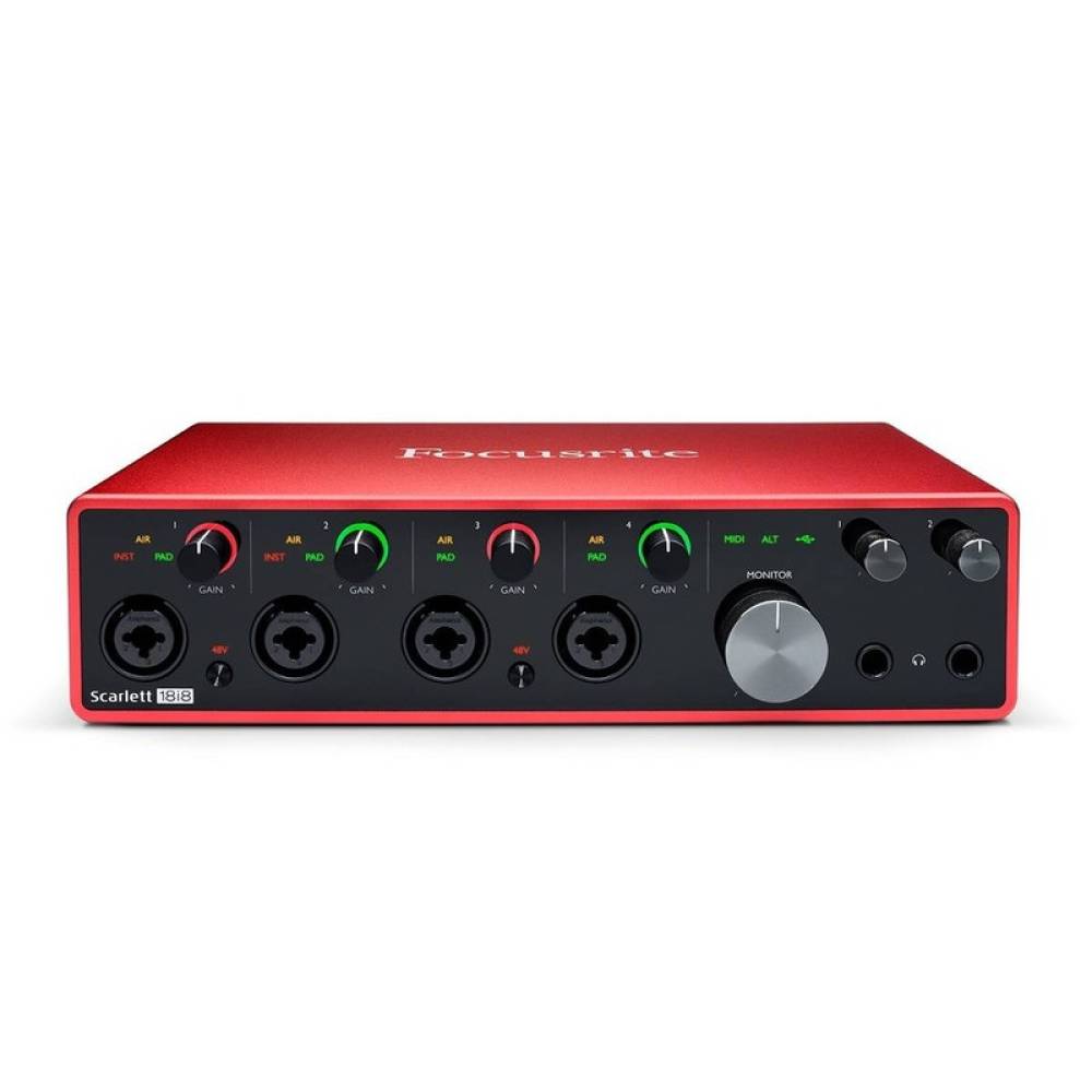 Аудіоінтерфейс Focusrite Scarlett 18i8 3rd Gen