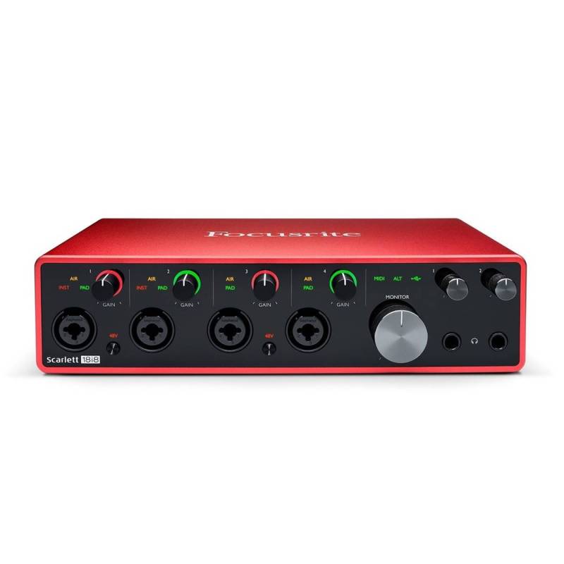 Аудиоинтерфейс Focusrite Scarlett 18i8 3rd Gen