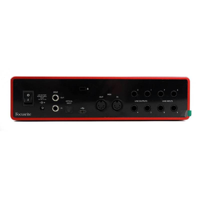 Аудиоинтерфейс Focusrite Scarlett 18i8 3rd Gen