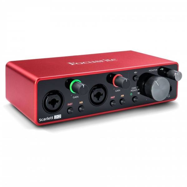 Аудіоінтерфейс Focusrite Scarlett 2i2 3rd Gen