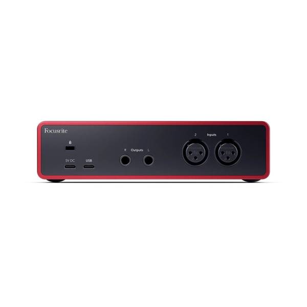Комплект для звукозапису Focusrite Scarlett 2i2 Studio 4th Gen