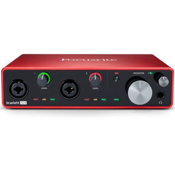 Аудіоінтерфейс Focusrite Scarlett 4i4 3rd Gen
