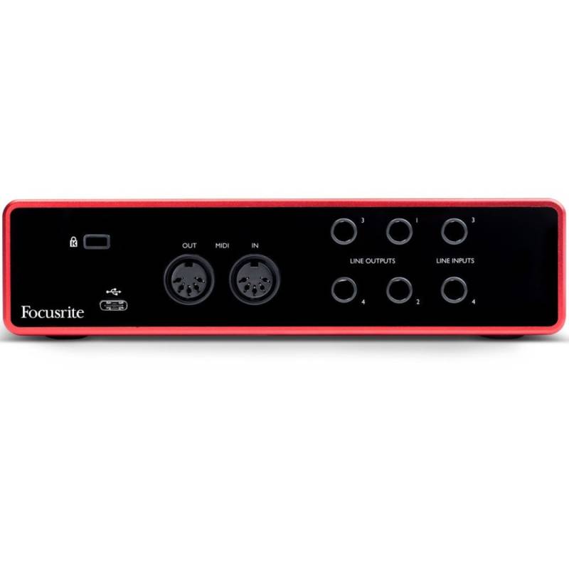 Аудиоинтерфейс Focusrite Scarlett 4i4 3rd Gen