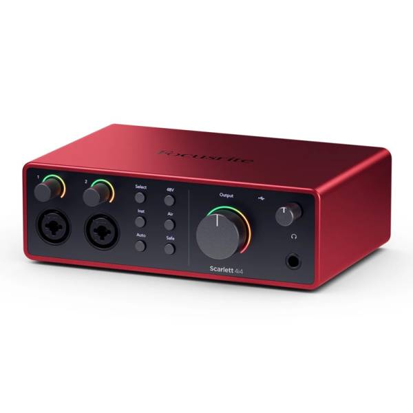 Аудіоінтерфейс Focusrite Scarlett 4i4 4th Gen