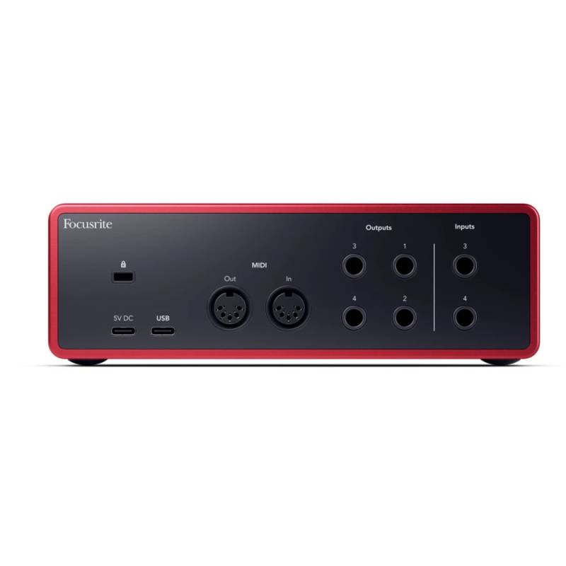Аудиоинтерфейс Focusrite Scarlett 4i4 4th Gen