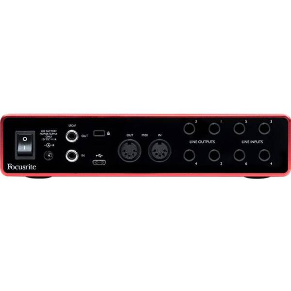 Аудіоінтерфейс Focusrite Scarlett 8i6 3rd Gen