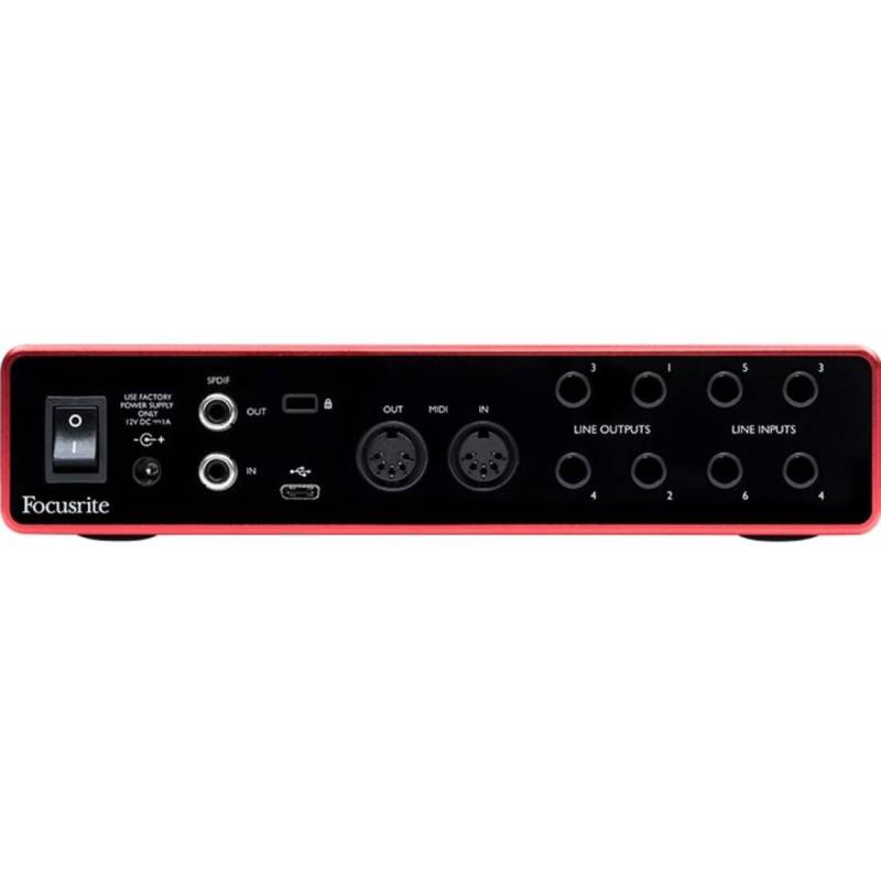 Аудиоинтерфейс Focusrite Scarlett 8i6 3rd Gen