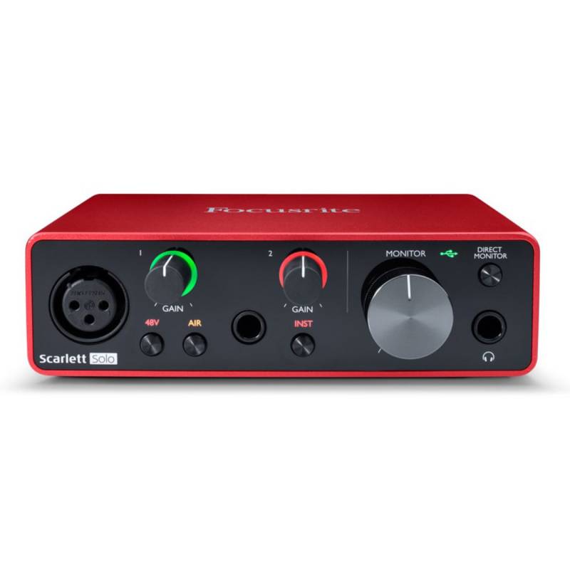 Аудіоінтерфейс Focusrite Scarlett Solo 3rd Gen