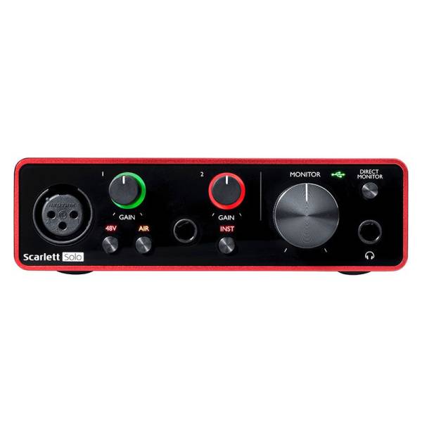 Аудіоінтерфейс Focusrite Scarlett Solo 3rd Gen