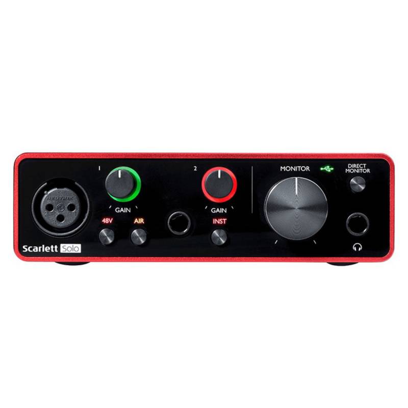 Аудіоінтерфейс Focusrite Scarlett Solo 3rd Gen