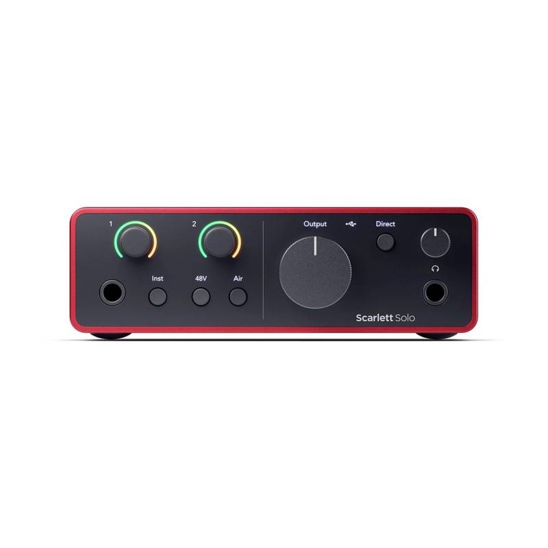 Комплект для звукозаписи Focusrite Scarlett Solo Studio 4th Gen