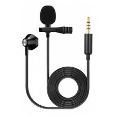 Микрофон петличный Fzone KM-03 MICROPHONE LAVALIER W/EARPHONE 