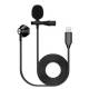 Микрофон петличный Fzone KM-06 LAVALIER MICROPHONE W/ EARPHONE (Lighting)