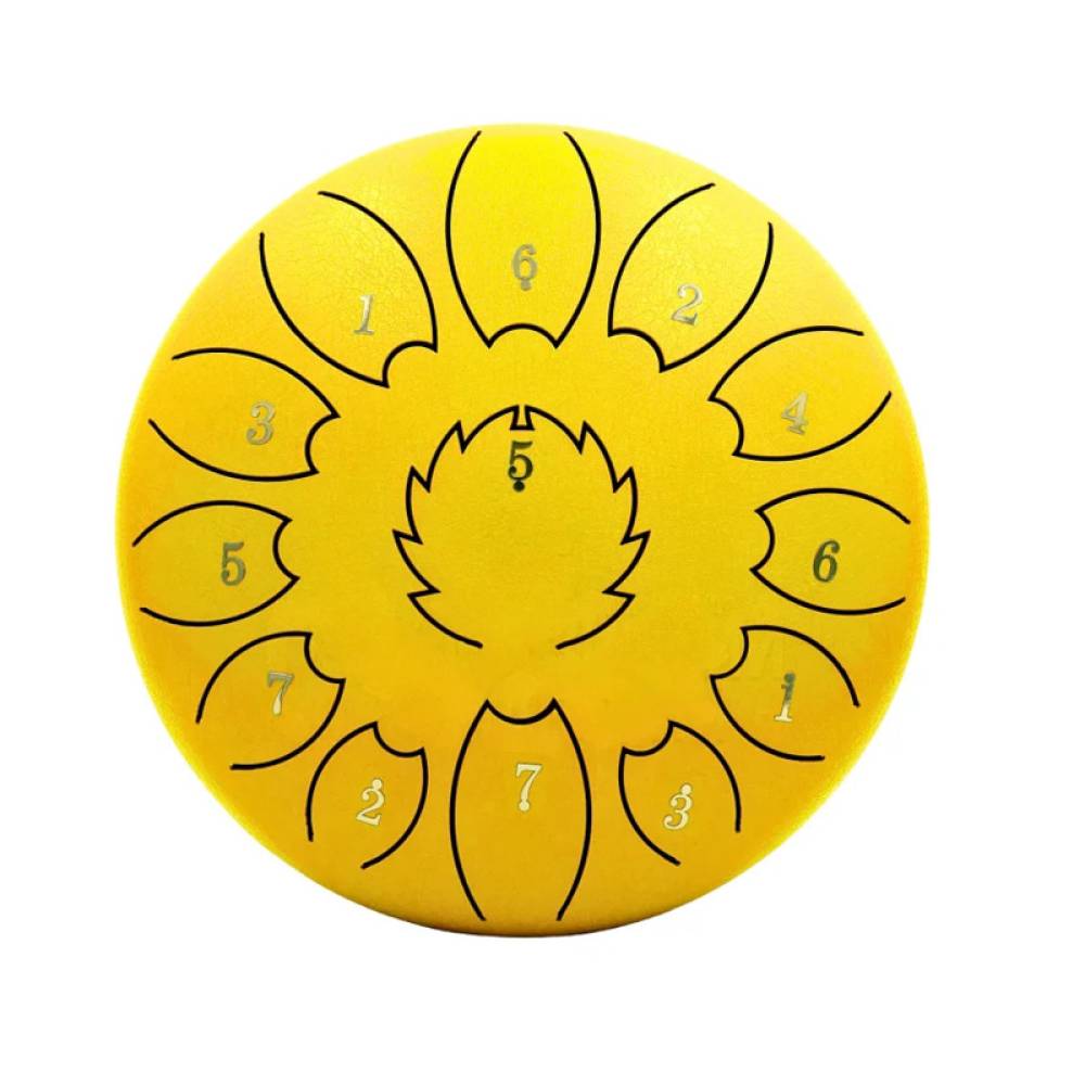 Глюкофон FZONE STD10I13N Gold STEEL TONGUE DRUM