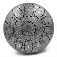 Глюкофон FZONE STD10I13N Gray STEEL TONGUE DRUM