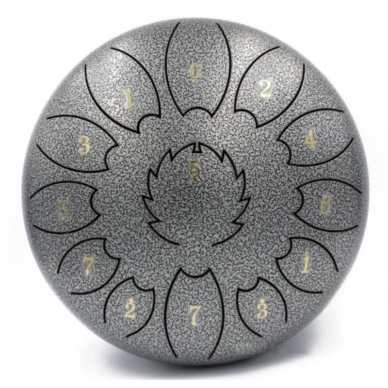 Глюкофон FZONE STD10I13N Gray STEEL TONGUE DRUM