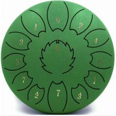 Глюкофон FZONE STD10I13N Green STEEL TONGUE DRUM