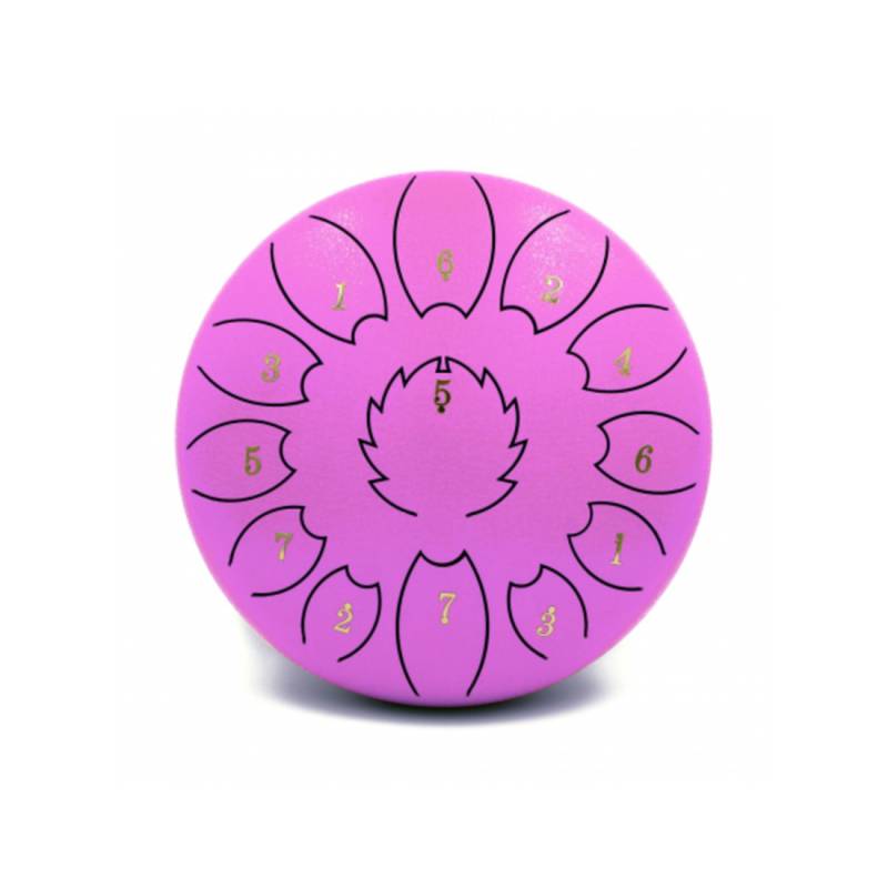 Глюкофон FZONE STD10I13N Purple STEEL TONGUE DRUM