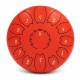 Глюкофон FZONE STD10I13N Red STEEL TONGUE DRUM