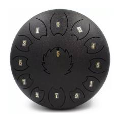 Глюкофон FZONE STD12I13N Black STEEL TONGUE DRUM