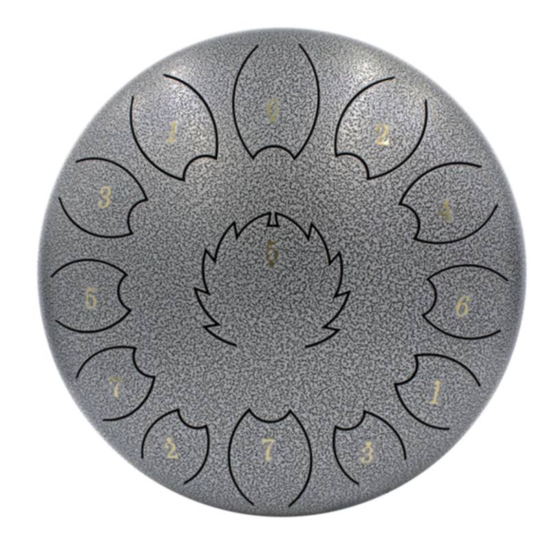 Глюкофон FZONE STD12I13N Gray STEEL TONGUE DRUM